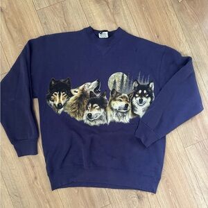 Vintage Wolf Crewneck